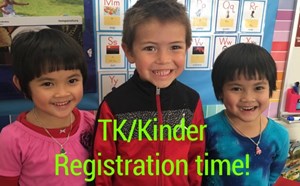 Online Enrollment is open for Transitional Kindergarten and Kindergarten - article thumnail image