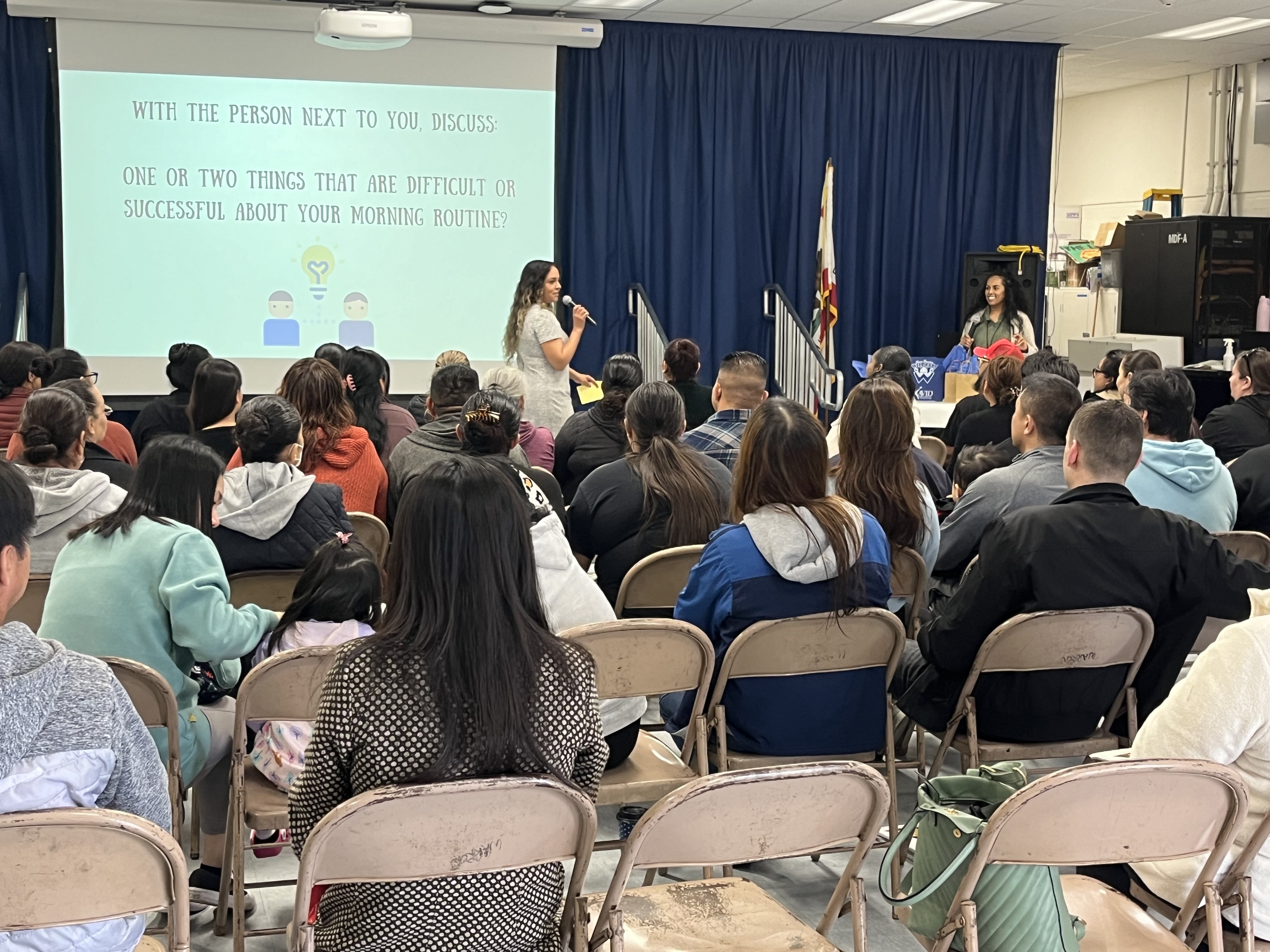 Parent Ed, led by Mrs. Anderson & Mrs. McAdams