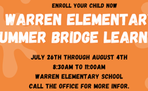 Summer Fun at Warren!!! - article thumnail image