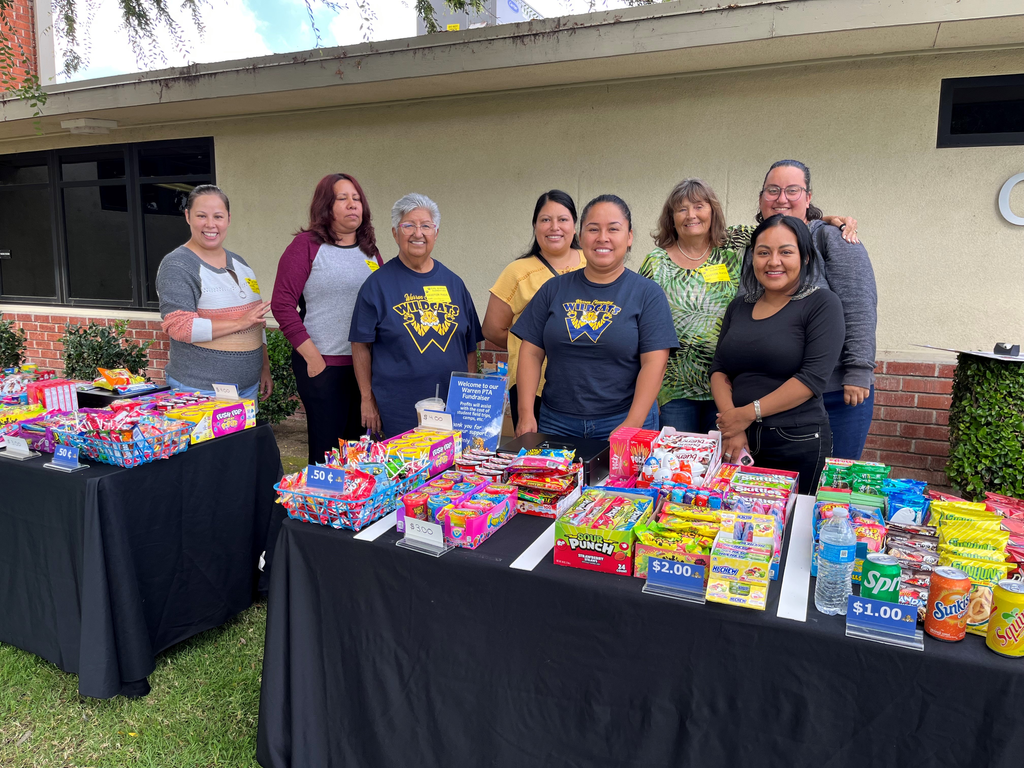 Snack Sales with Warren's Awesome PTA